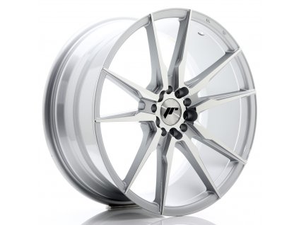 Alu kola Japan Racing JR21 19x8,5 ET35 5x100/120 Silver Machined Face (PCD 5x100, ET 35)