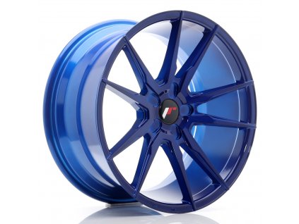 Alu kola Japan Racing JR21 19x9,5 ET20-40 5H BLANK Platinum Blue (PCD 5x100, ET 20)