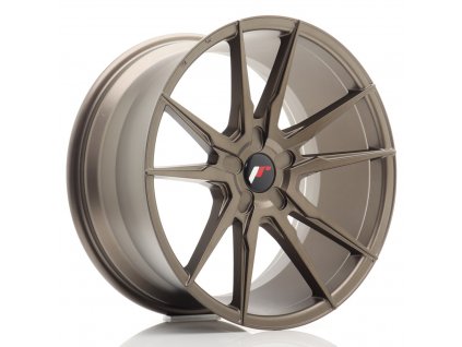 Alu kola Japan Racing JR21 19x9,5 ET20-40 5H BLANK Matt Bronze (PCD 5x100, ET 20)