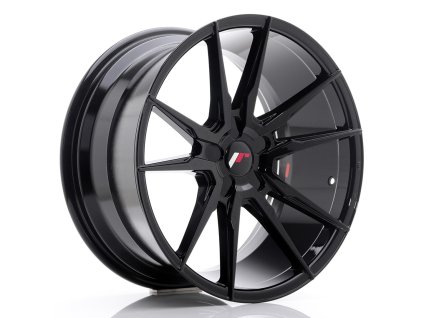 Alu kola Japan Racing JR21 19x9,5 ET35-40 5H BLANK Gloss Black (PCD 5x100, ET 35)