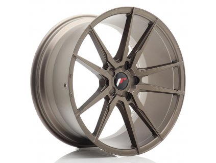 Alu kola Japan Racing JR21 20x10 ET20-40 5H BLANK Matt Bronze (PCD 5x108, ET 20)
