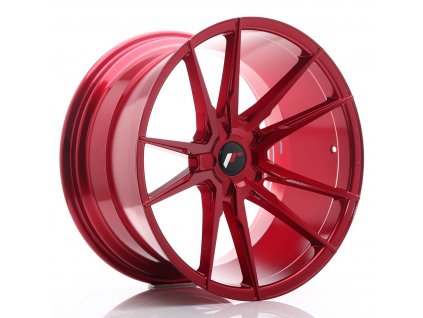 Alu kola Japan Racing JR21 20x11 ET20-30 5H BLANK Platinum Red