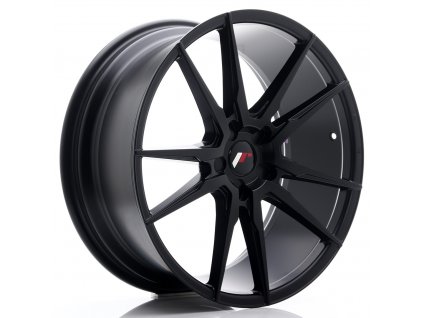 Alu kola Japan Racing JR21 20x8,5 ET20-40 5H BLANK Matt Black (PCD 5x108, ET 20)