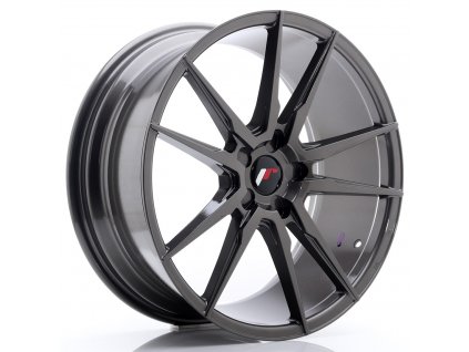 Alu kola Japan Racing JR21 20x8,5 ET20-40 5H BLANK Hyper Gray (PCD 5x108, ET 20)