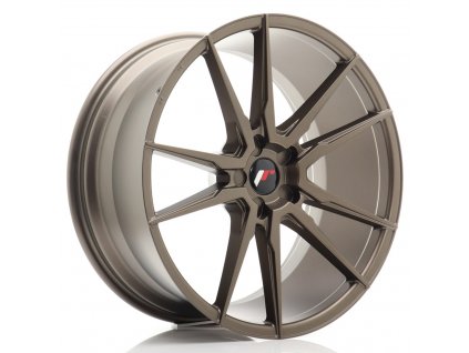 Alu kola Japan Racing JR21 21x10 ET15-48 5H BLANK Matt Bronze (PCD 5x108, ET 15)