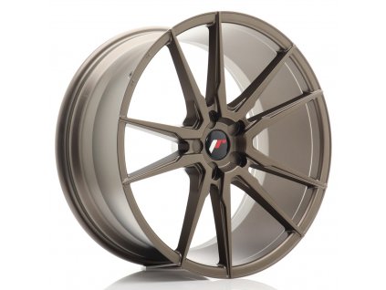 Alu kola Japan Racing JR21 21x10 ET15-48 5H BLANK Matt Bronze