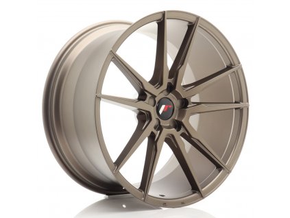 Alu kola Japan Racing JR21 21x11 ET15-55 5H BLANK Matt Bronze (PCD 5x108, ET 15)