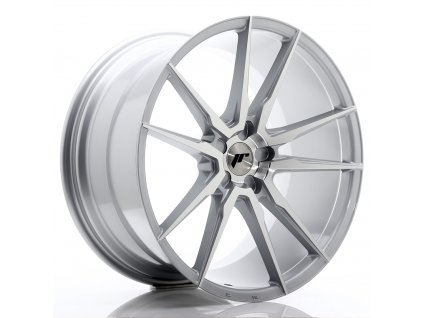 Alu kola Japan Racing JR21 21x11 ET15-55 5H BLANK Silver Machined Face (PCD 5x108, ET 15)