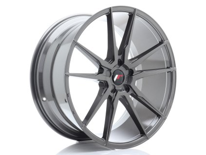 Alu kola Japan Racing JR21 22x10,5 ET15-52 5H BLANK Hyper Gray (PCD 5x108, ET 15)