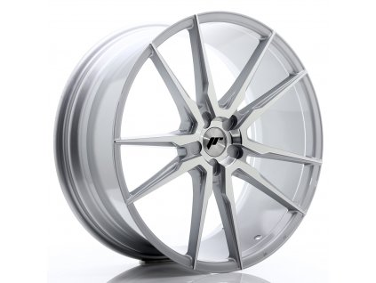 Alu kola Japan Racing JR21 22x9 ET30-45 5H BLANK Silver Machined Face