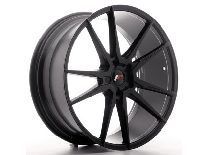 Alu kola Japan Racing JR21 22x9,5 ET30-48 5H BLANK Matt Black (PCD 5x108, ET 30)
