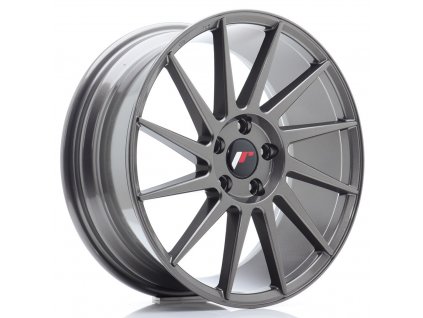 Alu kola Japan Racing JR22 18x7,5 ET40 5x112 Hyper Gray (PCD 5x112, ET 40)