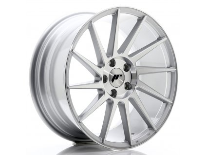 Alu kola Japan Racing JR22 18x8,5 ET40 5x112 Silver Machined Face