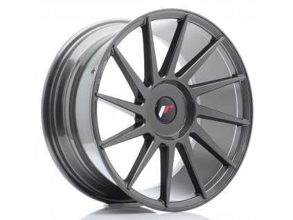 Alu kola Japan Racing JR22 18x8,5 ET20-40 BLANK Hyper Gray (PCD 3x112, ET 20)