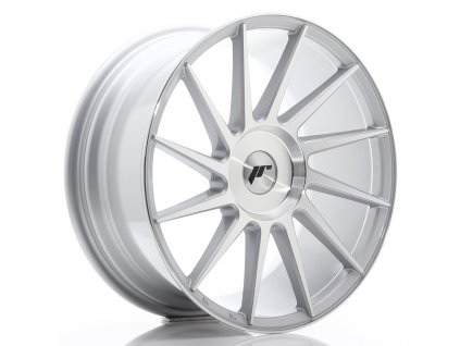 Alu kola Japan Racing JR22 18x8,5 ET40 BLANK Silver Machined Face (PCD 3x112, ET 40)