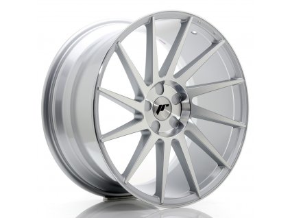 Alu kola Japan Racing JR22 20x10 ET20-40 5H BLANK Silver Machined Face (PCD 5x108, ET 20)