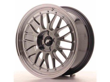 Alu kola Japan Racing JR23 18x8 ET40-45 5H BLANK Hyper Black w/Machined Lip