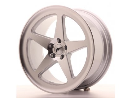Alu kola Japan Racing JR24 18x8,5 ET38 5x100 Silver Machined Face (PCD 5x100, ET 38)
