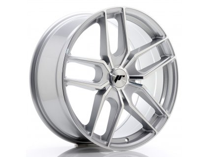 Alu kola Japan Racing JR25 19x8,5 ET20-40 5H BLANK Silver Machined Face (PCD 5x100, ET 20)