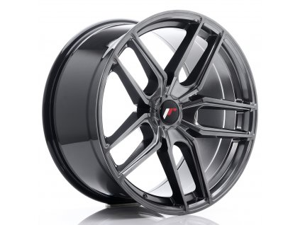 Alu kola Japan Racing JR25 20x10 ET20-40 5H BLANK Hyper Black (PCD 5x108, ET 20)