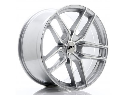Alu kola Japan Racing JR25 20x10 ET20-40 5H BLANK Silver Machined Face (PCD 5x108, ET 20)
