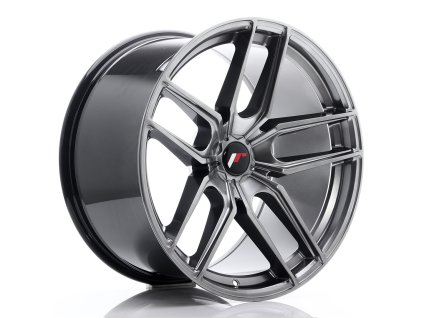 Alu kola Japan Racing JR25 20x11 ET20-40 5H BLANK Hyper Black (PCD 5x108, ET 20)