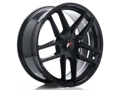 Alu kola Japan Racing JR25 20x8,5 ET20-40 5H BLANK Gloss Black (PCD 5x108, ET 20)