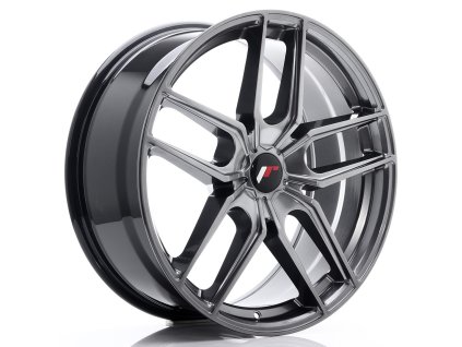 Alu kola Japan Racing JR25 20x8,5 ET20-40 5H BLANK Hyper Black (PCD 5x108, ET 20)