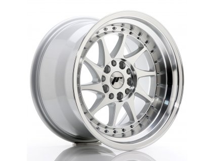 Alu kola Japan Racing JR26 17x10 ET20 5x114/120 Silver Machined Face (PCD 5x114.3, ET 20, Rozměr 17x10)