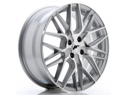 Alu kola Japan Racing JR28 17x7 ET35 4x108 Silver Machined Face (PCD 4x108, ET 35, Rozměr 17x7)