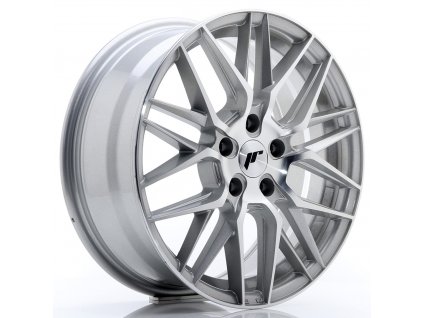 Alu kola Japan Racing JR28 17x7 ET40 5x114,3 Silver Machine Face