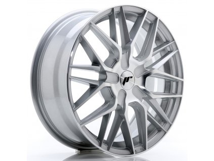 Alu kola Japan Racing JR28 17x7 ET20-45 BLANK Silver Machined Face (PCD 4x100, ET 20, Rozměr 17x7)