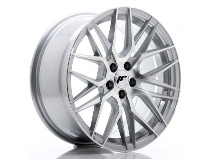 Alu kola Japan Racing JR28 17x8 ET40 5x112 Silver Machined Face (PCD 5x112, ET 40, Rozměr 17x8)