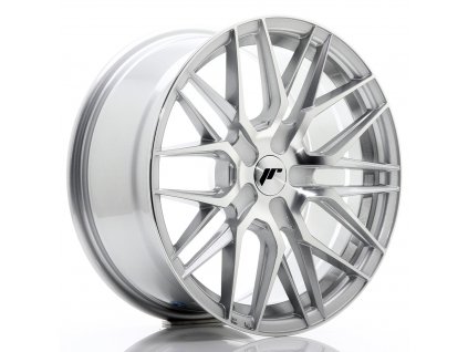 Alu kola Japan Racing JR28 17x8 ET25-40 BLANK Silver Machined Face (PCD 4x100, ET 25, Rozměr 17x8)