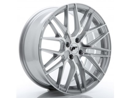 Alu kola Japan Racing JR28 18x7,5 ET40 4x100 Silver Machined Face