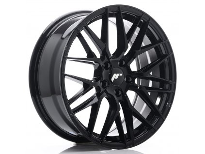 Alu kola Japan Racing JR28 18x7,5 ET40 5x100 Gloss Black (PCD 5x100, ET 40)