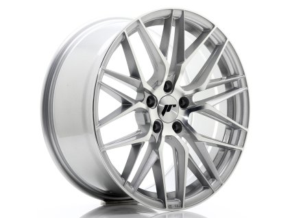 Alu kola Japan Racing JR28 18x8,5 ET40 5x114,3 Silver Machined Face (PCD 5x114.3, ET 40)