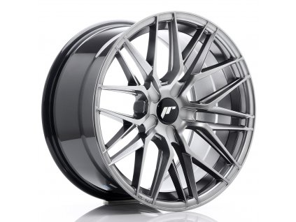 Alu kola Japan Racing JR28 18x9,5 ET20-40 5H BLANK Hyper Black (PCD 5x100, ET 20)