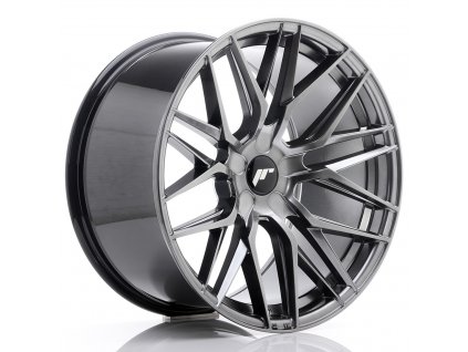 Alu kola Japan Racing JR28 19x10,5 ET20-40 5H BLANK Hyper Black (PCD 5x100, ET 20)
