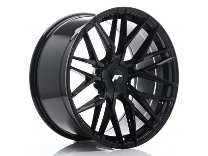 Alu kola Japan Racing JR28 20x10 ET20-40 5H BLANK Gloss Black (PCD 5x100, ET 20)