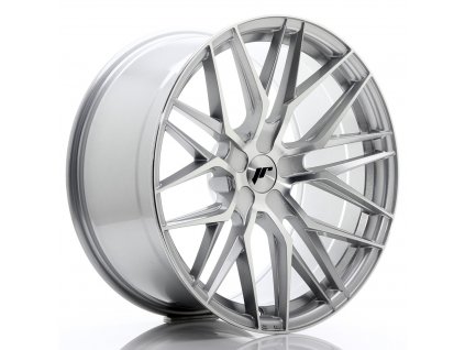 Alu kola Japan Racing JR28 20x10 ET20-40 5H BLANK Silver Machined Face (PCD 5x100, ET 20)