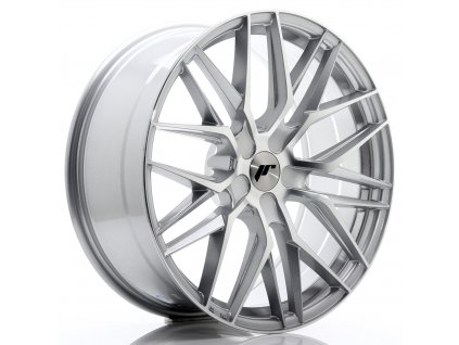 Alu kola Japan Racing JR28 20x8,5 ET20-40 5H BLANK Silver Machined Face (PCD 5x100, ET 20)