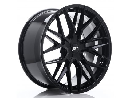 Alu kola Japan Racing JR28 21x10,5 ET15-55 5H BLANK Gloss Black (PCD 5x108, ET 15)