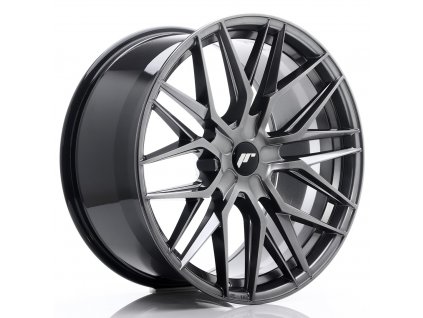 Alu kola Japan Racing JR28 21x10,5 ET15-55 5H BLANK Hyper Black (PCD 5x108, ET 15)