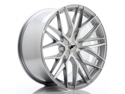Alu kola Japan Racing JR28 21x10,5 ET15-55 5H BLANK Silver Machined Face (PCD 5x108, ET 15)