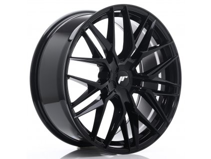 Alu kola Japan Racing JR28 21x9 ET15-45 5H BLANK Gloss Black (PCD 5x108, ET 15)