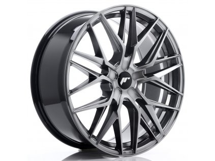 Alu kola Japan Racing JR28 21x9 ET15-45 5H BLANK Hyper Black (PCD 5x108, ET 15)