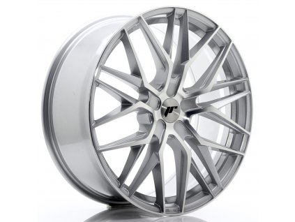 Alu kola Japan Racing JR28 21x9 ET15-45 5H BLANK Silver Machined Face