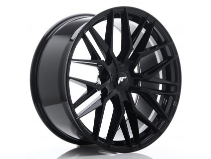 Alu kola Japan Racing JR28 22x10,5 ET15-50 5H BLANK Gloss Black (PCD 5x108, ET 15)