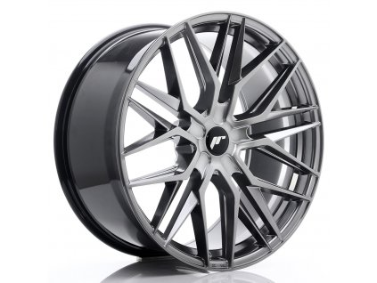 Alu kola Japan Racing JR28 22x10,5 ET15-50 5H BLANK Hyper Black (PCD 5x108, ET 15)